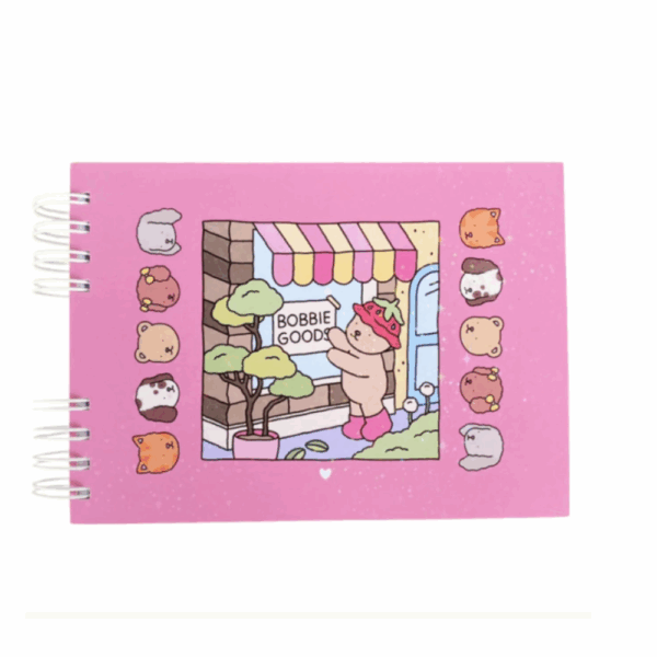 Livro de Colorir Personalizado desenhos Bobbie Goods
